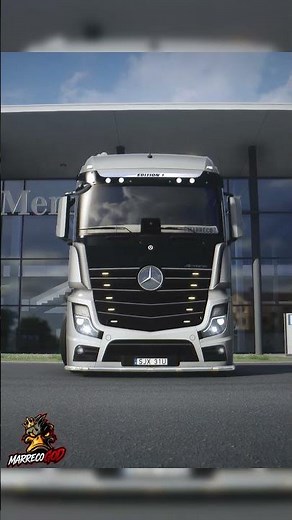 MERCEDES BENZ NEW ACTROS MP5 | ETS2 - Modo Carreira #ets2 #eurotrucksimulator2 #marrecogod