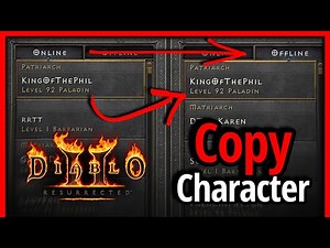 Get Your Full Online Character into Offline Single Player, (PC) - Diablo 2 Resurrected