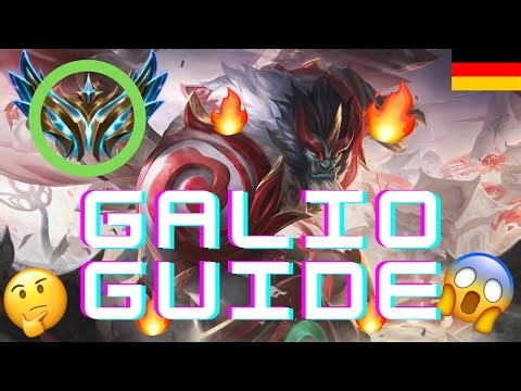 💪 GALIO Guide german S14 🔥 CHALLENGER ELO Midlane Gameplay Runen Itembuild Tipps Tricks 2024 LoL 💪