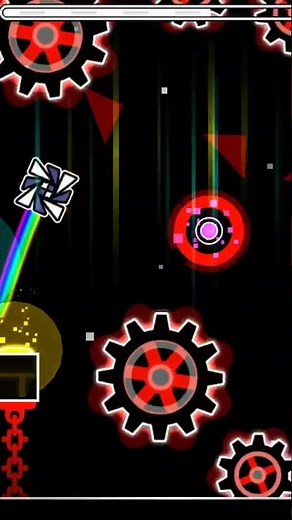 Geometry Dash Cataclysm Wave Part on Mobile #gd #geometrydash #cataclysm