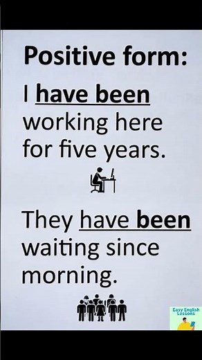 Present Perfect Continuous Tense | Learn English in 60 Seconds #presentperfectcontinuous #grammar