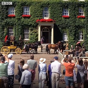 Wow. How cool does Bury St Edmunds look as a 19th Century film set. 🎥🎞 | BBC Norfolk