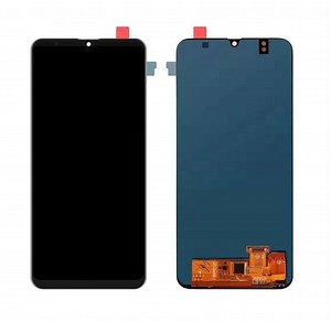 LCD with Touch Screen for Samsung Galaxy A30s - Green (display glass combo folder)