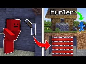 Minecraft Manhunt, But Its Staged...
