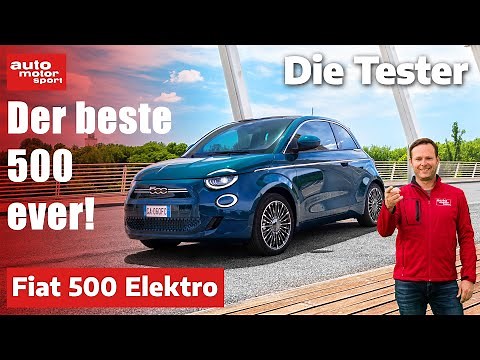 Fiat 500 Electric: The best 500 ever! - Test | auto motor und sport