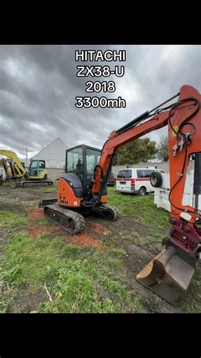 HITACHI ZX38-U Excavator for Sale - 2018 Model