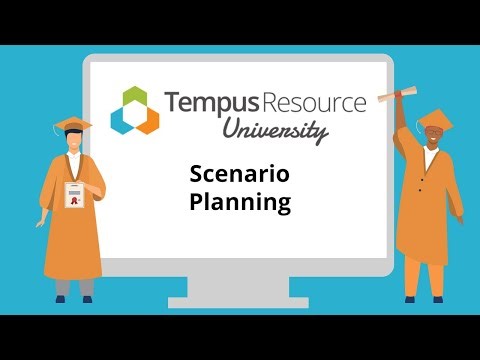 Using a What-If Model in Tempus Resource