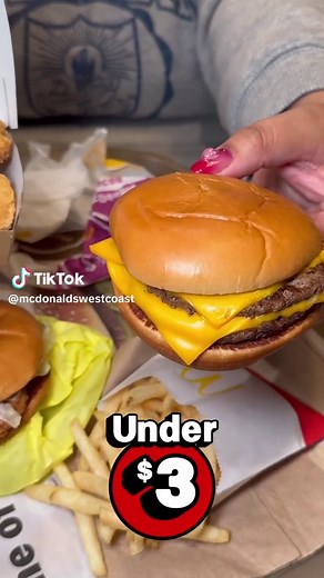 McDonald's Under $3 Menu: McDouble, McChicken & More Deals
