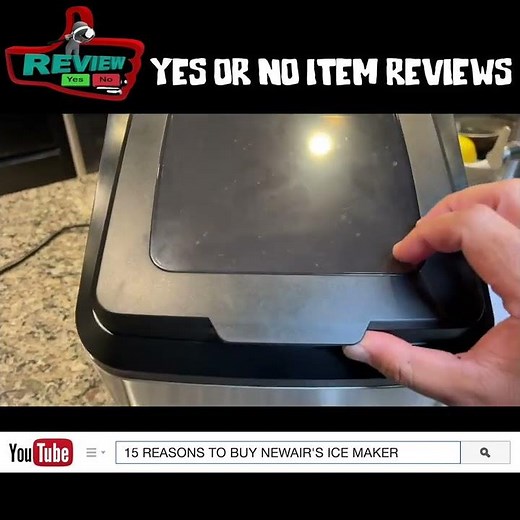 NEWAIR COUNTERTOP NUGGET ICE MAKER Cleans itself?