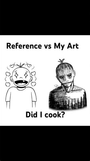 Modulo Yuji Reference vs My Art… Did I Cook? 👀 #JJK #yujiitadori #digitalart #animeart #fanart