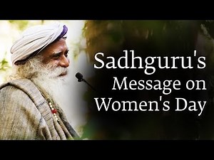 Let the Feminine Flow - Sadhguru on Women's Day