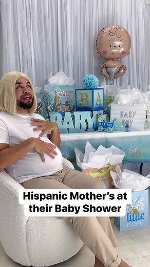 Hispanic Mother’s at their Baby Shower 😂 #TeamLeJuan | Lejuan James