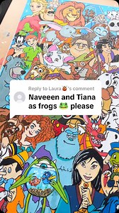 Replying to Laura🐞 #disney #painting | Matt Rooney Art