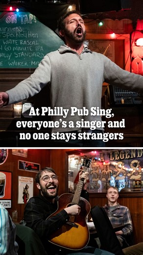 Most everyone at Philly Pub Sings starts out as strangers. But everyone — and every song — is welcome. You definitely don’t have to be a good singer. Because, as the pub singers believe, the Philly Pub Sing fulfills a basic human need: It’s what the world needs now. “For most of human history, people have sung together with strangers,” said Ben Fink, irrepressible organizer of Philly Pub Sing, which is held upstairs at Fergie’s Pub on the first Monday of every month, from 5:30 p.m. to 8 p.m. ”It