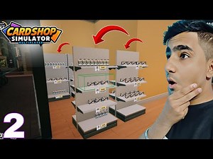 Level Up Shop + Full Cards Stock 💸 😍 | Card Shop Simulator Multiplayer #2