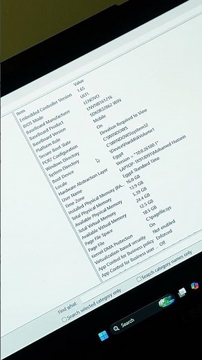 شرح msinfo32 في ويندوز | اعرف كل مواصفات جهازك بالكامل