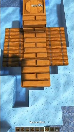 Build a Stylish Fishing Boat in Minecraft 🤯🤩