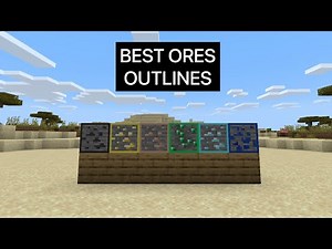 *BEST* TEXTURE PACK **OUTLINES ORES** NEW