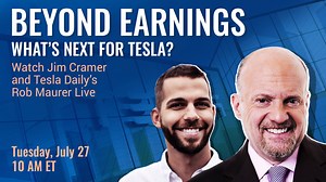 Tesla Earnings and Beyond - Watch Jim Cramer, Tesla Daily's Rob Maurer