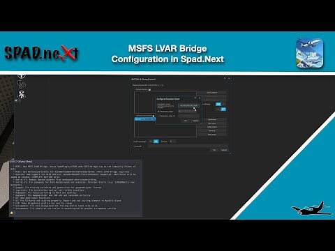 (Sim Video) MSFS LVAR Bridge Configuration