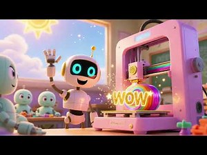 How Does a 3D Printer Work? – Science Song 🎵 | Watch the Magic Build