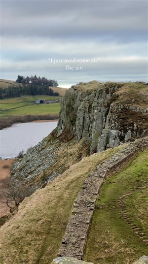 Sycamore Gap refers to a dramatic dip in the landscape along Hadrian’s Wall in Northumberland National Park, northern England — a section of the ancient Roman frontier that’s now a UNESCO World Heritage Site. The name is most closely associated with a solitary sycamore tree (Acer pseudoplatanus) that stood there for over a century and became one of the most photographed trees in the UK thanks to its striking setting nestled between two hills with the wall rising on either side. The last time I w