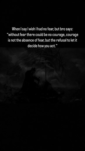 It’s easy to wish for a life without fear. No hesitation, no second-guessing, no feeling like something is holding you back. Just action—bold, effortless, unstoppable. But if fear were gone, would courage even mean anything? If there was nothing to overcome, nothing to push through, would strength still be strength? The truth is, courage isn’t found in the absence of fear—it’s found in the choice to move despite it. Every man feels fear. The difference is that the weak let it control them, while