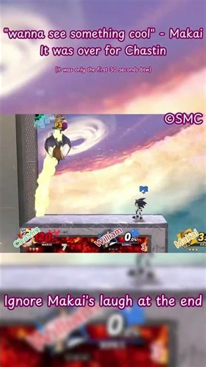 "wanna see something cool" - Makai, It was over for Chastin