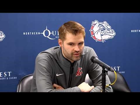 Washington State Postgame | David Riley after 30-point loss to No. 12 Gonzaga | Full Presser