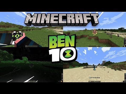 TESTEI O NOVO MOD DO BEN 10 PARA O MINECRAFT JAVA NA VERSAO 1.20.1 O MELHOR MOD ATE AGORA?!