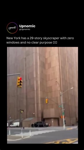 BUSINESS | TECH | NEWS on Instagram: "In the middle of Manhattan, this building looks like it was designed to hide something in plain sight 👀🧱 Known as 33 Thomas Street, this 29-story tower was completed in the 1970s as a hardened telecommunications facility. Its windowless concrete shell, fortress-style design, and massive ventilation openings weren’t aesthetic choices, they were functional. The structure was built to withstand disasters, operate off-grid with its own power and water systems,