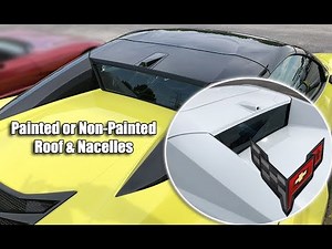C8 CORVETTE HARDTOP CONVERTIBLE PAINTED or NON PAINTED ROOF & NACELLES