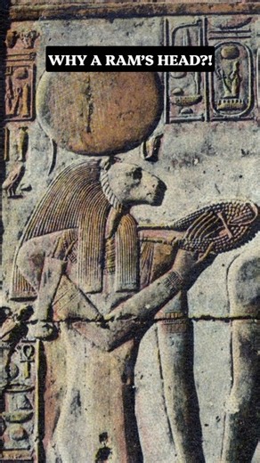Why Does This Egyptian God Have a Ram’s Head? 👀