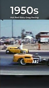 Car Racing 1950s - Hot Rod Story Drag Racing