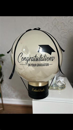 Graduation bobo balloon✨👩‍🎓 (Large size) Dm on instagram to order @balloonblissox #gradution #balloons #boboballoons #fyp #grad