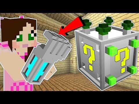 Minecraft: MECH LUCKY BLOCK!!! (ROBOTIC HAND, HOLOGRAM SWORDS, & MORE!) Mod Showcase