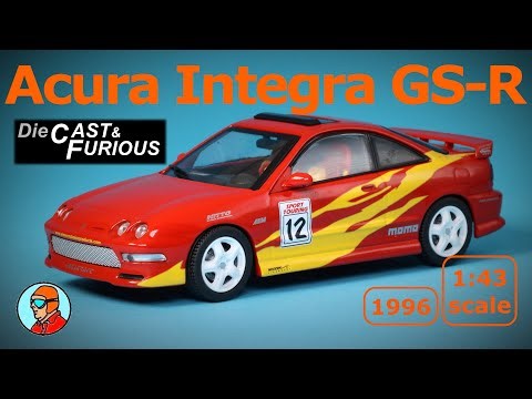 Acura Integra GS-R (DC2) - 1/43 Scale model car - n. 52 Fast and Furious - DieCast & Cars