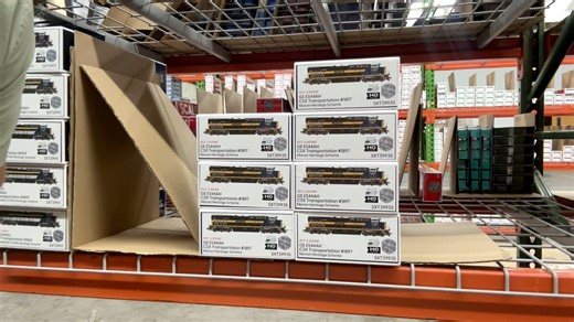 CSX Heritage GE ES44 GEVOs are almost sold-out! Get yours here before they’re gone: https://www.scaletrains.com/ho-scale/ho-scale-locomotives/rivet-counter-ho-scale-ge-es44.html?availability=37&roadname=175&product_list_order=new_instock | ScaleTrains