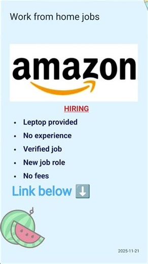 work from home jobs 2025 | online work from home | amazon fresh hirings 2025