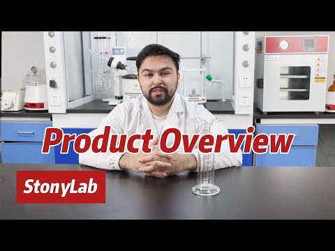 StonyLab Gas Washing Bottle With Dispersion Tube – Leak-Proof & Durable! 💨🔬✨