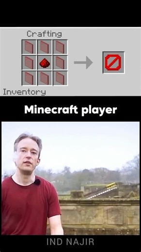 Minecraft player 😮#viralboy