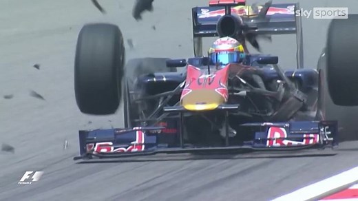 F1's most bizarre moment? | Sebastien Buemi's wheels blow off at 2010 Chinese GP