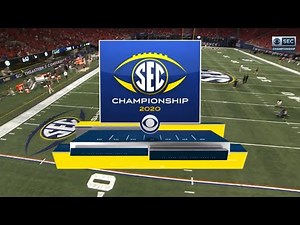CBS Sports - 2020 SEC Championship Intro: No.1 Alabama vs No.7 Florida