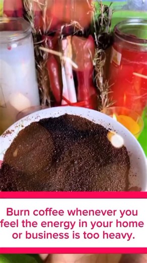 3.9K views · 721 reactions | Burn coffee,whenever you feel the energy in your home or business is too heavy,coffee blocks bad energies,envy negative thoughts,and diverts everything that's working against you. #witch #witchtok #witchcraft #witches #Florida | Master of the spells | Facebook