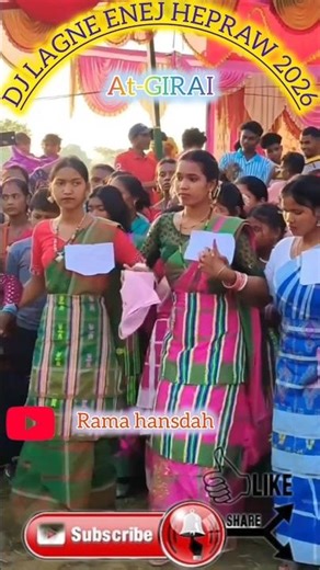 DJ LANGDE ENEJ 2026//DJ Lagne Enej Hepraw 2026 || New Santali Video 💥#shorts #dance @Rama hansdah💯💯💯