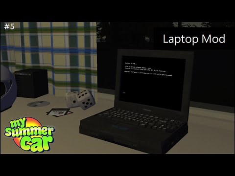 Trying out the Laptop Mod | My Summer Car
