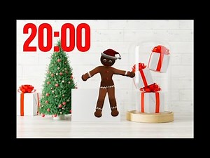 Gingerbread Man Timer With Music (20 Minutes)