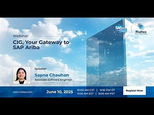 SAP Ariba CIG Integration Simplified | Webinar Replay with Real-World Use Cases