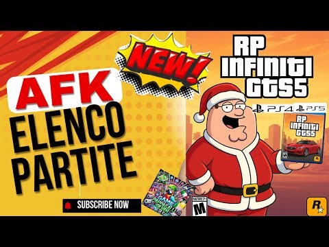 🚨GLITCH RP💥🚨2 NUOVI ELENCHI PARTITE AFK