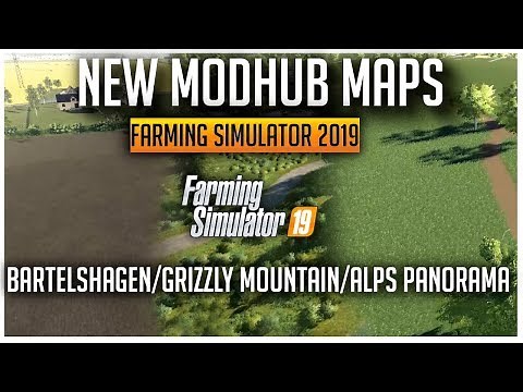 New ModHub Maps for Farming Simulator 2019